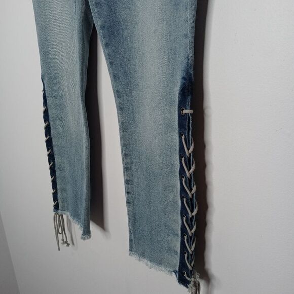 Dear John lace up jeans size 25 - Picture 4 of 8
